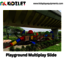 Playground Multiplay Slide - Playground Multiplay Slide