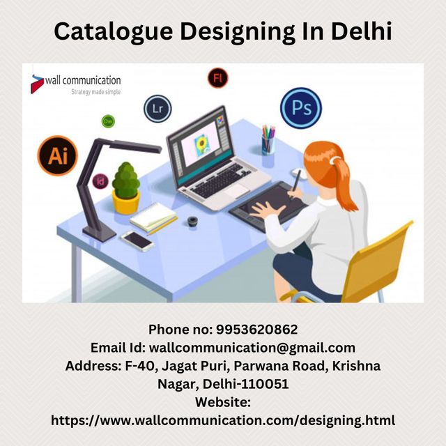 Creative Catalogue Designing In Delhi  Wall Commun Picture Box