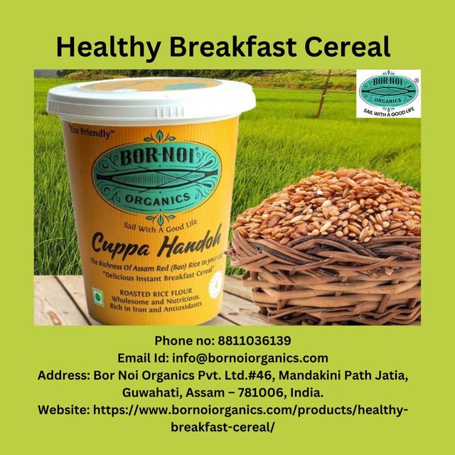 Instant Healthy Breakfast Cereals Ready From Roast Picture Box