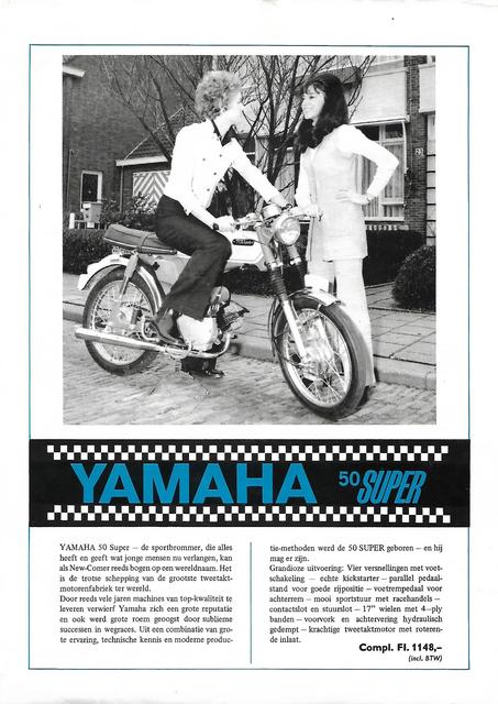 Yamaha FS1 folder 1970-3 Foto's uit de oude doos