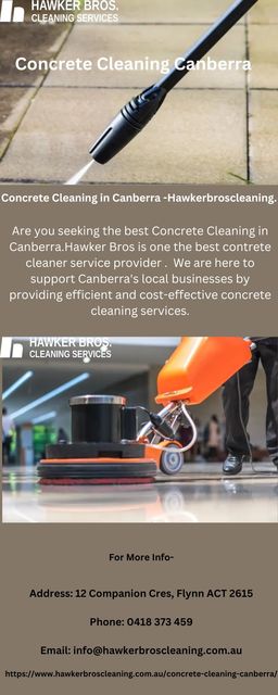 Concrete Cleaning Canberra hawkerbroscleaning