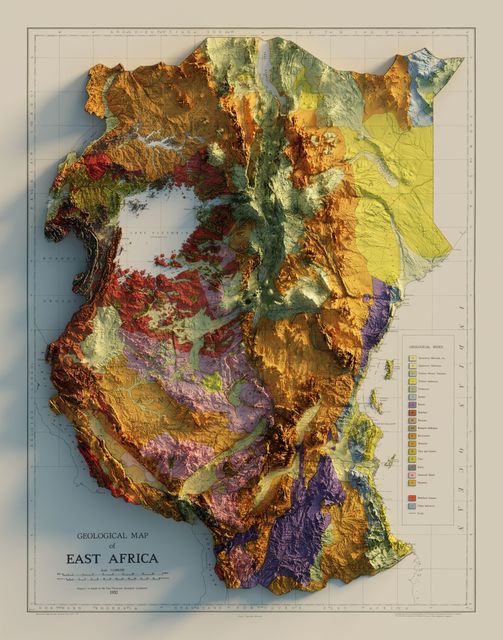 tanzania geological map PLC pictures