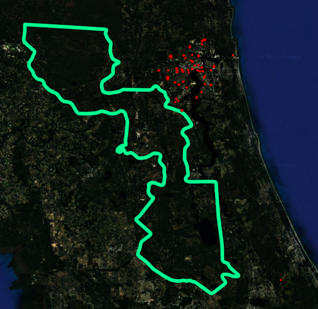 land use changes sept 2022 week 4 - all outside o2 PLC pictures