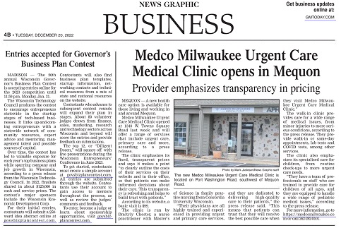 medco print Medco Milwaukee Urgent Care Clinic