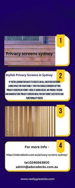 Add privacy screens sydney  Picture Box