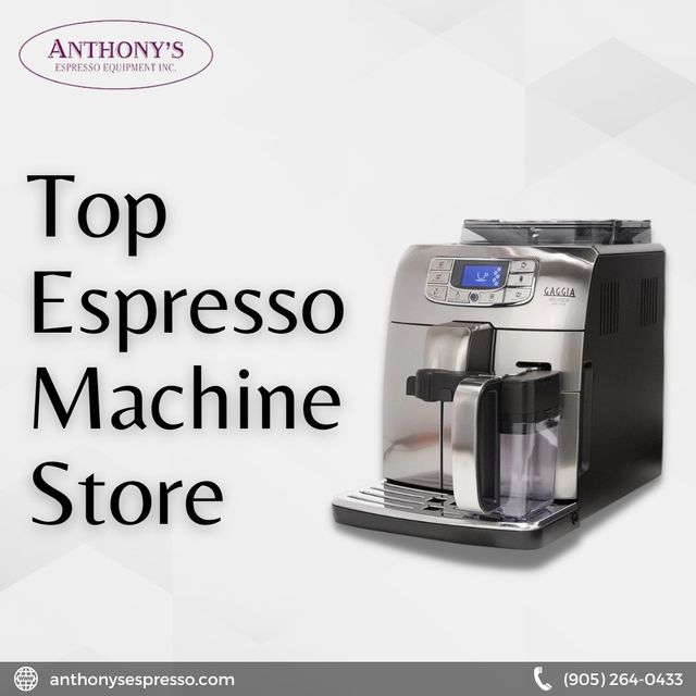 Top Espresso Machine Store| Anthony's Espresso Equ Anthony's Espresso