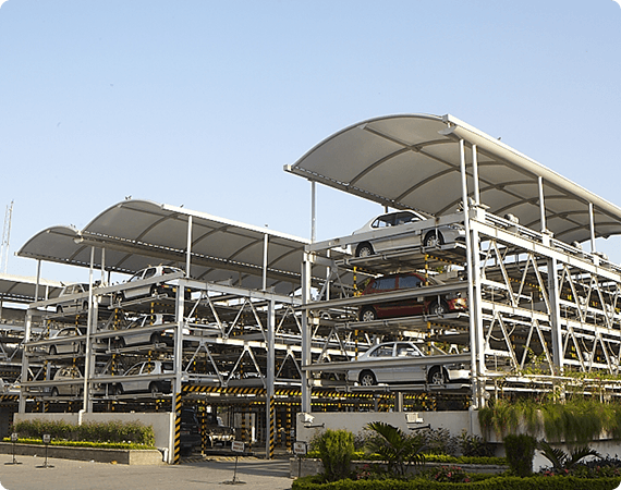 Vertical Car Parking System Hydraulic car lift parking