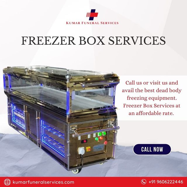 Freezer Box Services Kumar Funeral Service