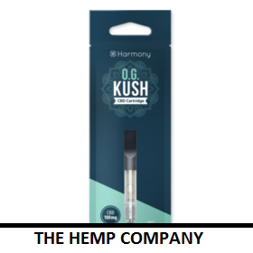 Harmony-CBD-pen-OGKush-cartridge Hemp Company CBD Oil in Ireland