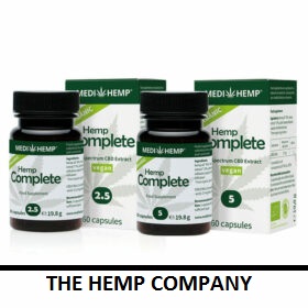 MediHemp Organic Hemp Capsules Hemp Company CBD Oil in Ireland