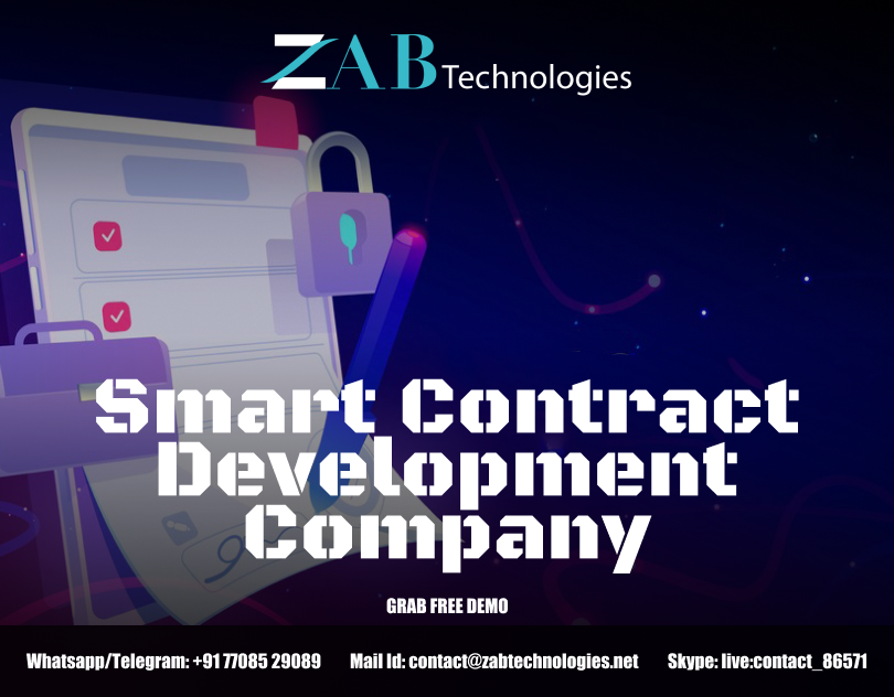 Smart Contract Development for blockchain business Picture Box