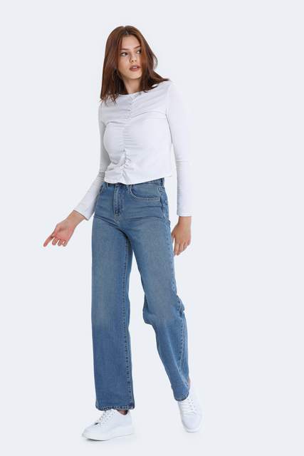 Light Blue Hourglass wide leg jeans Light Blue Hourglass Wide Leg Jeans