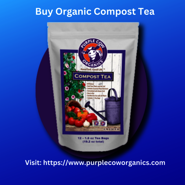 Organic Compost Tea - Purple Cow Organics organic compost