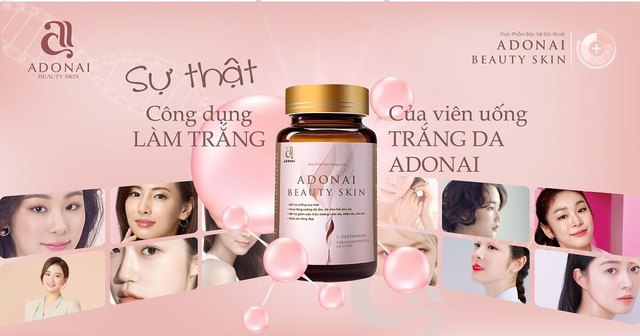 vien-uong-trang-da-Adonai ViÃªn Uá»‘ng Tráº¯ng Da Adonai Collagen