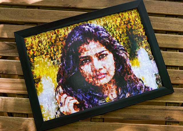 Mosaic Frame Happiclap