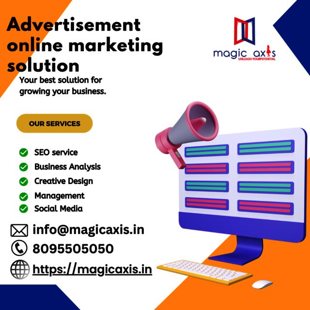 Advertisement online marketing solution  magicaxis