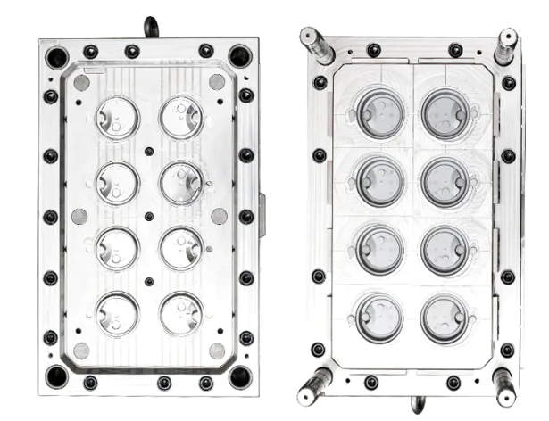 8CAV coffee cup lid mould Plastic container mould