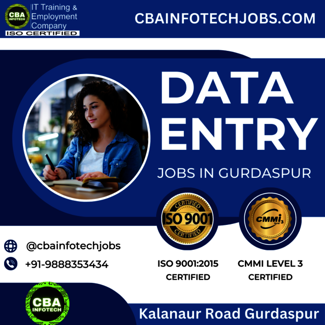 DATA ENTRY JOBS IN GURDASPUR Picture Box