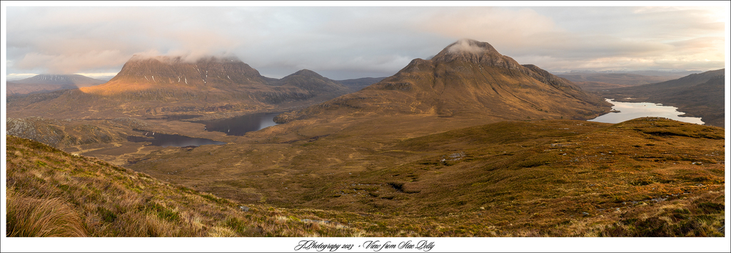  DSC4826-Pano bew WS View from Stac Polly - 