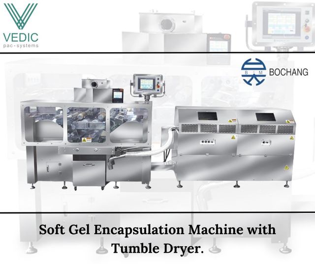 Softgel Encapsulation Machine Provider  Vedic Pac  Food Processing Machines