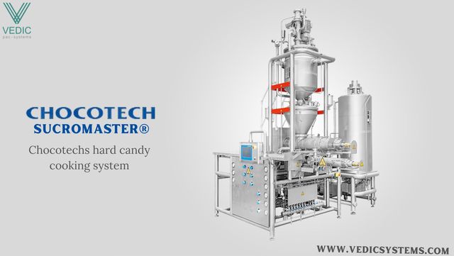 Chocotech Cooker for Hard Candy | Vedic Pac System Food Processing Machines