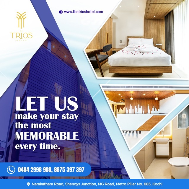 Luxury hotel in Kochi Trios hotel
