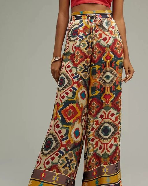 Floral Palazzo Pants | Alexis Pant at Ranna Gill Picture Box