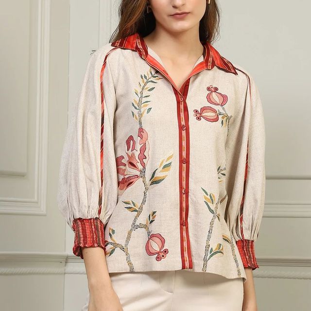 Buy Designer Blouse | Charlotte Blouse at Ranna Gi Picture Box