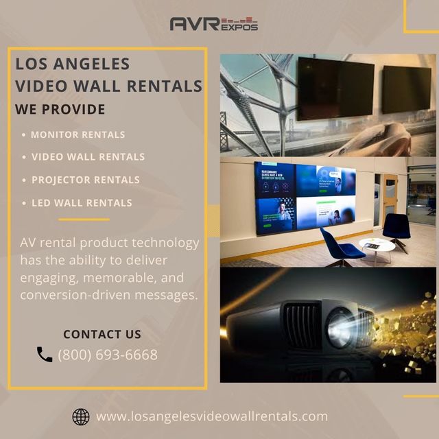 LOS ANGELES VIDEO WALL RENTALS Picture Box