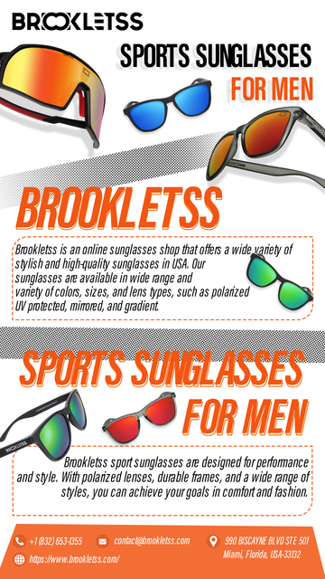 Sports sunglasses for men Picture Box