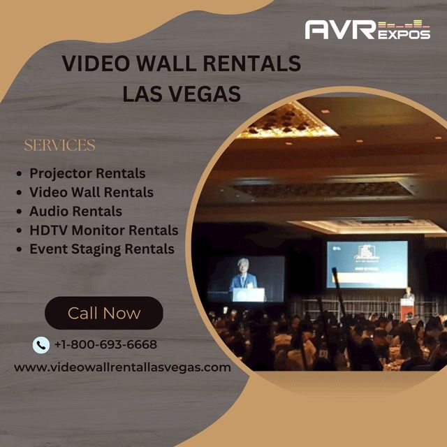 Video Wall Rentals Las Vegas AVR EXPOS