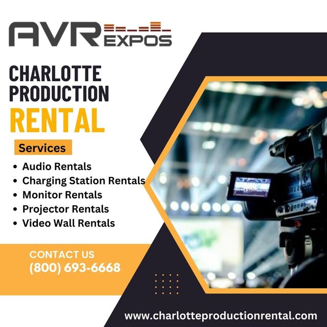 Charlotte Production Rental AVR EXPOS