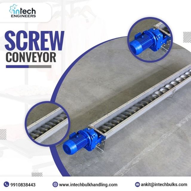 Screw Conveyor Manufacturers Intech Engineers