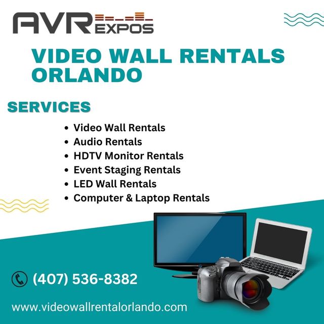 Video Wall Rentals Orlando AVR EXPOS