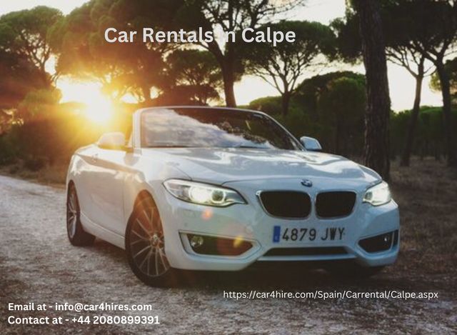 Car Rentals in Calpe Car Hire
