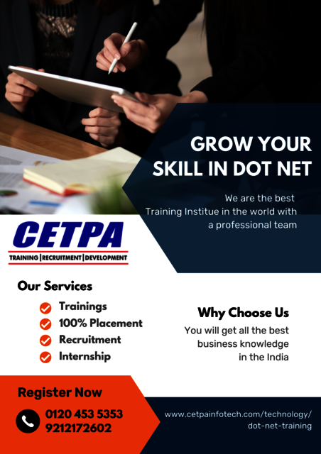 1 Grow Your Skill in Dot Net with CETPA INFOTECH