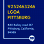 9252463246 LGOA Pittsburg - Picture Box