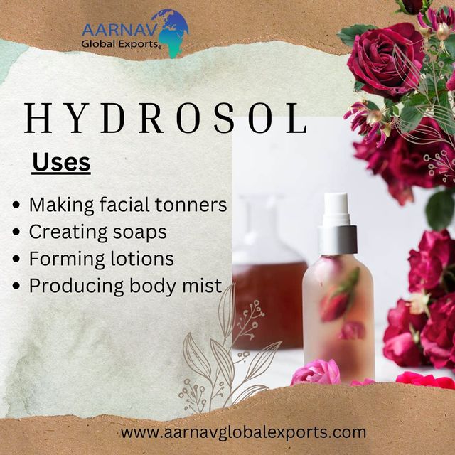 Ways to Use Hydrosols in your regular life Aarnav Global Exports