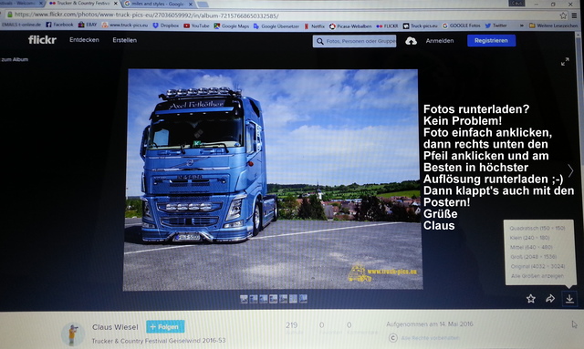 Fotos runterladen www.truck-pics.eu Modell Truck Freunde Siegtal 2023 #truckpicsfamily