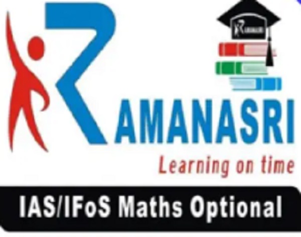 Logo RAMANA SRI UPSC MATHS OPTIONAL COACHING