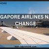 Changing Your Singapore air... - Picture Box