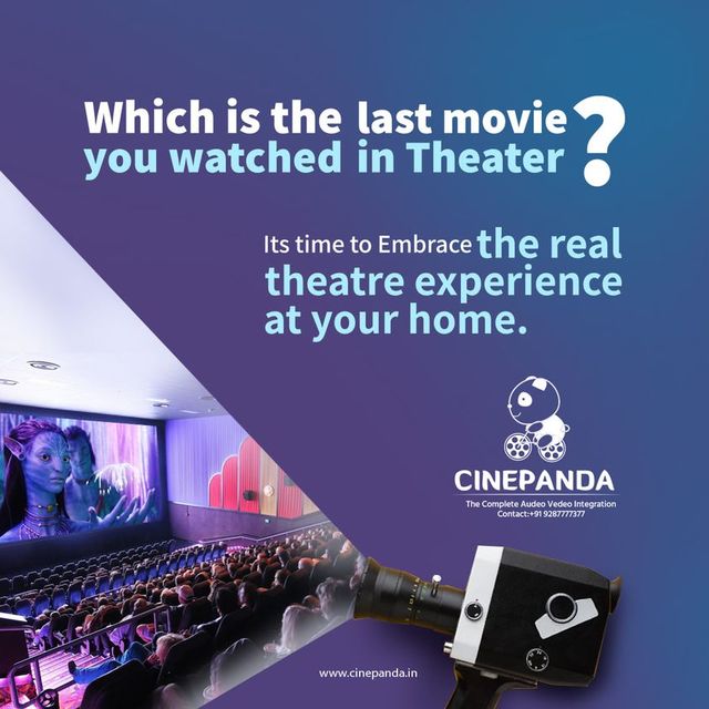 Home theatre Installation in Kerala cinepanda