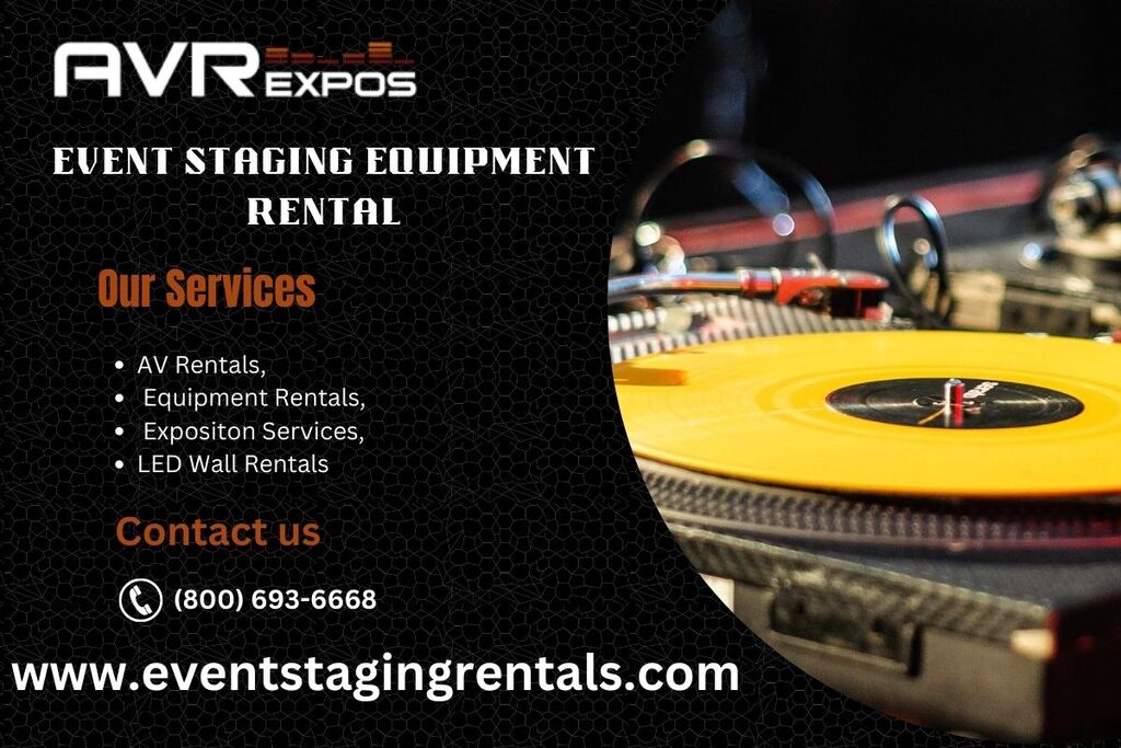 Event Staging Equipment Rental Picture Box