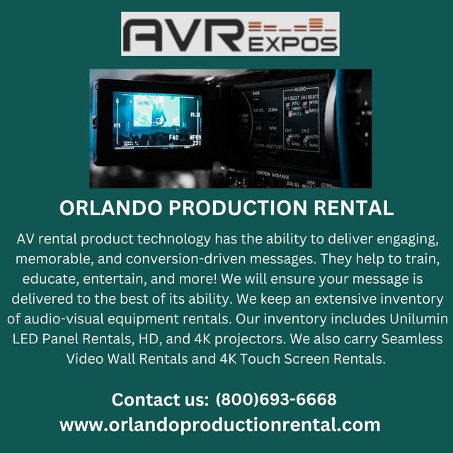 ORLANDO PRODUCTION RENTAL Picture Box