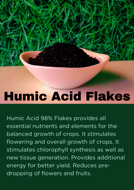 Humic Acid Flakes Picture Box