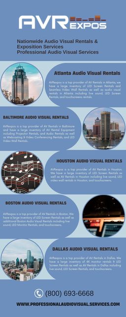 Nationwide Audio Visual Rentals & Picture Box