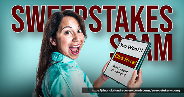 Are you worried about Sweepstakes scams? We help v Picture Box