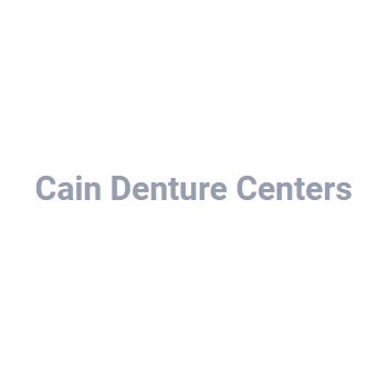 Logo CAIN DENTURE CENTERS