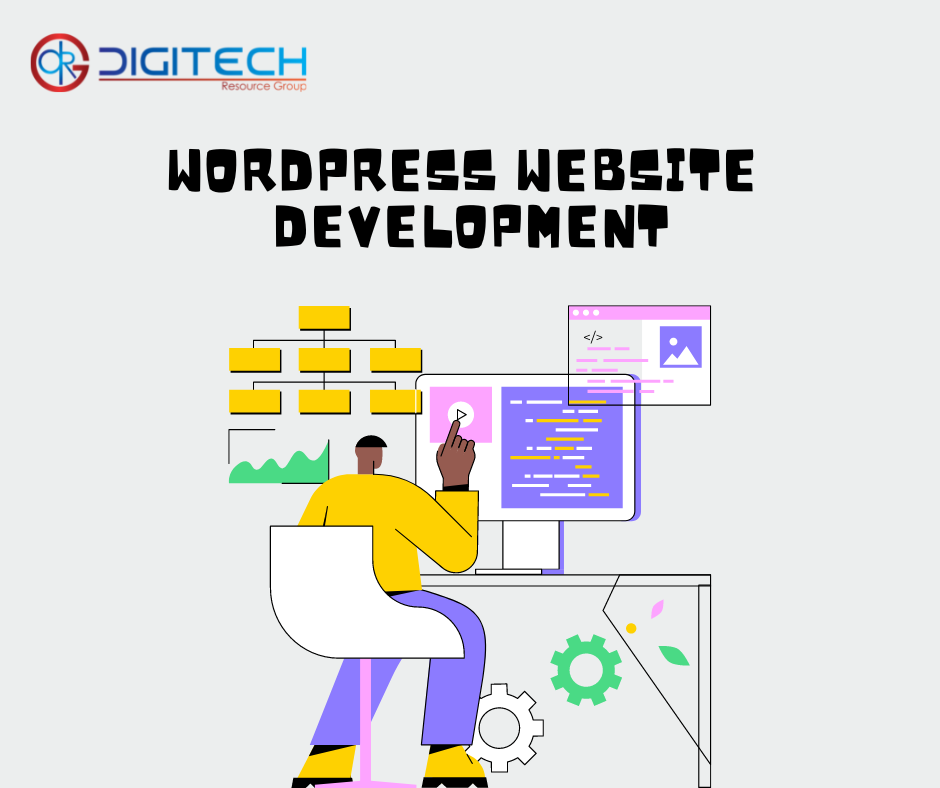 wordpress website development The Digi Tech Resource Group, LLC