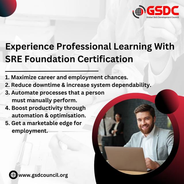 Experience Professional Learning With SRE Foundati Level Up Your Career With site reliability engineer certification